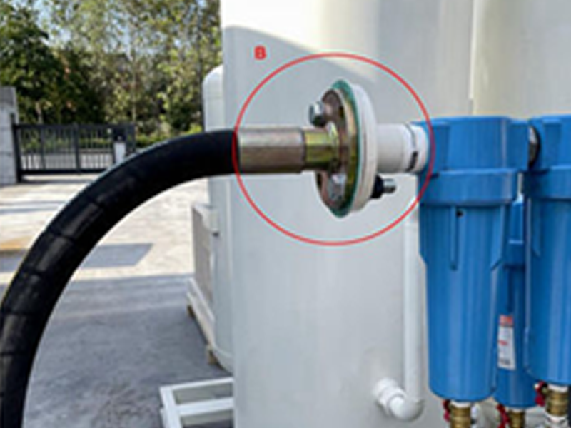 PSA technology separates nitrogen from air for continuous and cost-effective operation.