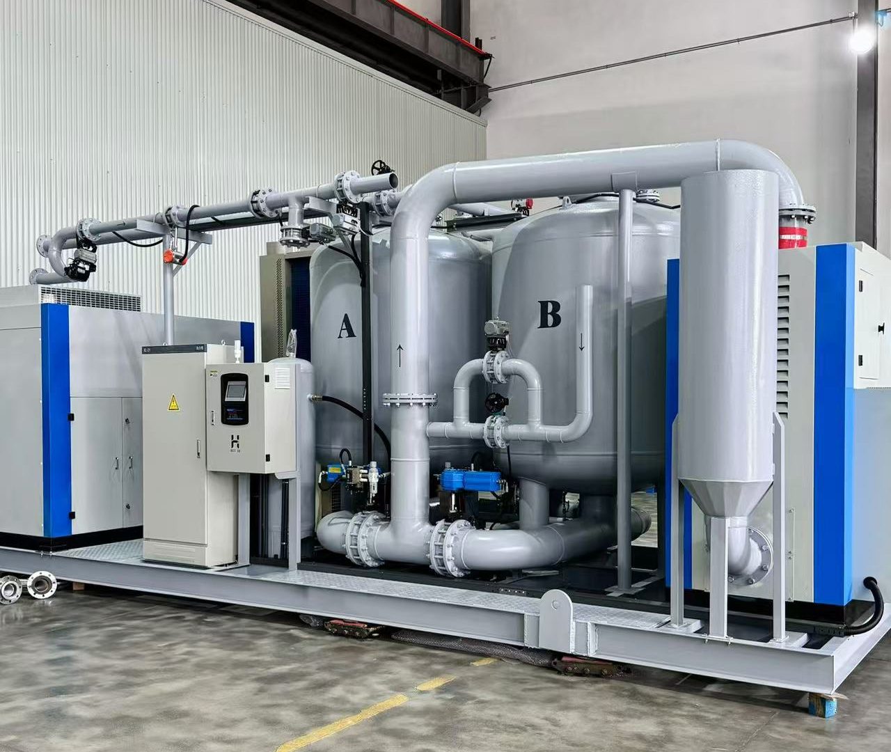 VPSA oxygen plants provide stable, high-purity oxygen with low operating costs.